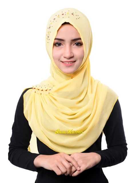 tudung terkini desain Natasha LadyTwist