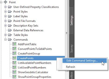 Edit Command Setting