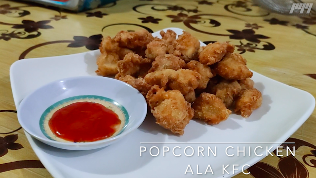 Resepi Pop Corn Chicken ala KFC