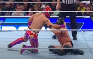 Dragon Lee vs. Axion en WWE Friday Night SmackDown