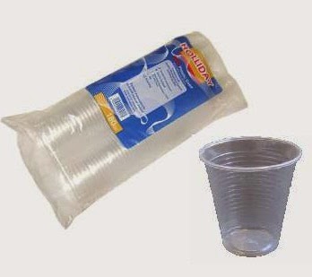 2000 x Clear Disposable Plastic Cups Glasses 7oz (190ml)