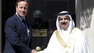 UK ex-premier visits Bahrain, shunning rights abuse concerns