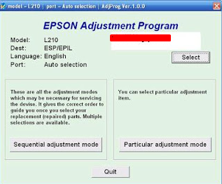 Epson L110L210 L300 L350 L355 Resetter Free Download Software | Driver ...