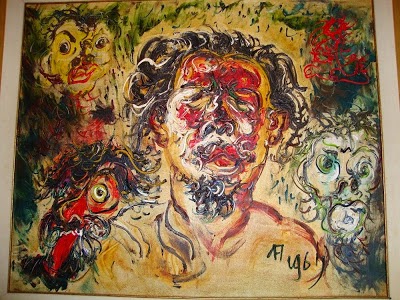Lukisan "Potret Diri" karya Affandi  indra.blog