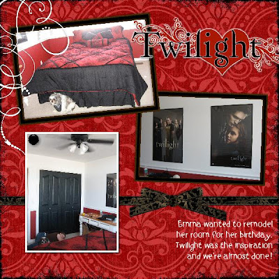  Black  White Bedroom Designs on Allred Design Blog  Twilight Inspired Bedroom