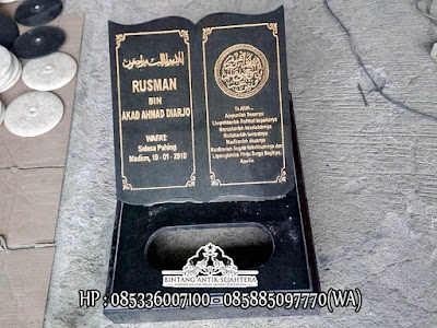 Gambar Maisan Kuburan, Nisan Kuburan Muslim, Makam Batu Granit