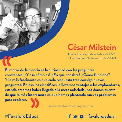 frases de César Milstein