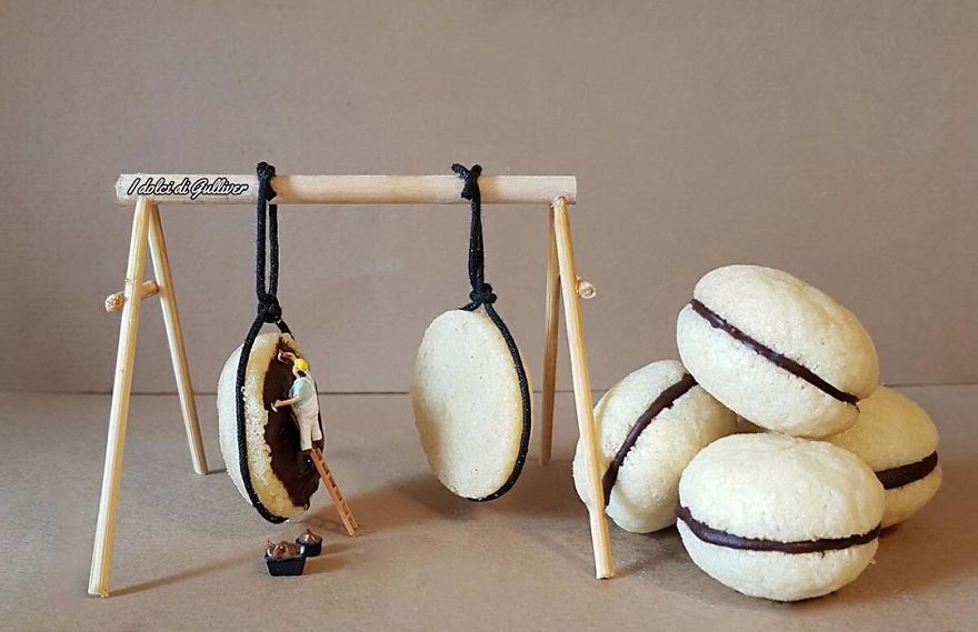 Italian Culinary Expert Creates Lifelike Miniatures Through Pastry