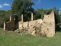 La façana de llevant del Molí de Bernadàs