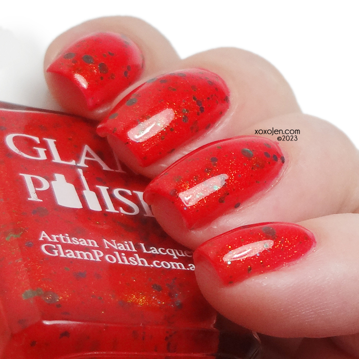 xoxoJen's swatch of Glam Polish Welcome To My Nightmare