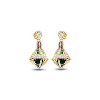 Diamond Jhumkas  - Zaamor Diamonds