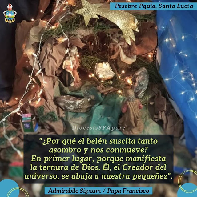 APURE: Pesebre de la Parroquia San Lucía. | Serie: #pesebresenapure .