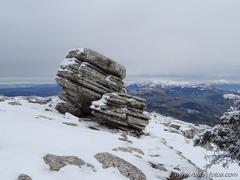 El Torcal nevado