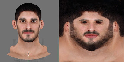 NBA 2K13 Omri Casspi Face 2K Mods