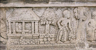Relief candi yang menggambarkan kehidupan masyarakat Bali. (Wikimedia Commons).