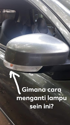 Cara buka cover sein spion datsun go