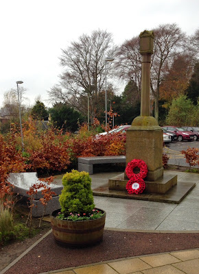 Grove Academy War Memorial 11.11.2014