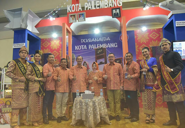 Walikota Palembang Hadiri Pegelaran Inacraft