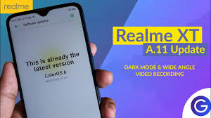 Realme XT gets dark mode with new software update