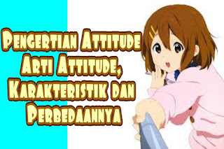 Pengertian Attitude adalah: Arti Attitude, Karakteristik dan Perbedaannya