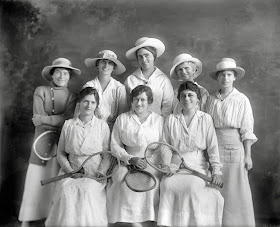 Equipo femenino de tenis 1915