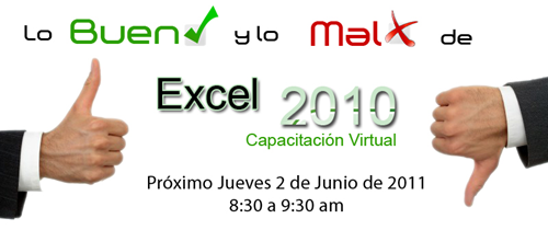 Lo bueno y lo malo de Excel 2010