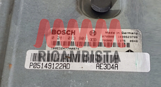 0281013901 Chrysler 300C 3.0 centralina motore Bosch