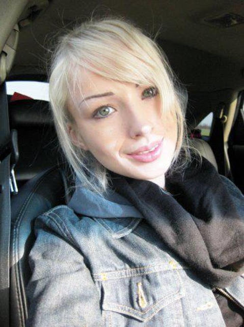 Lukyanova before surgery and no make up, clean face