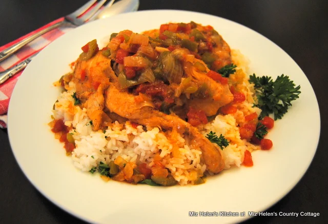 Pressure Cooker Cajun Chicken at Miz Helen's Country Cottage