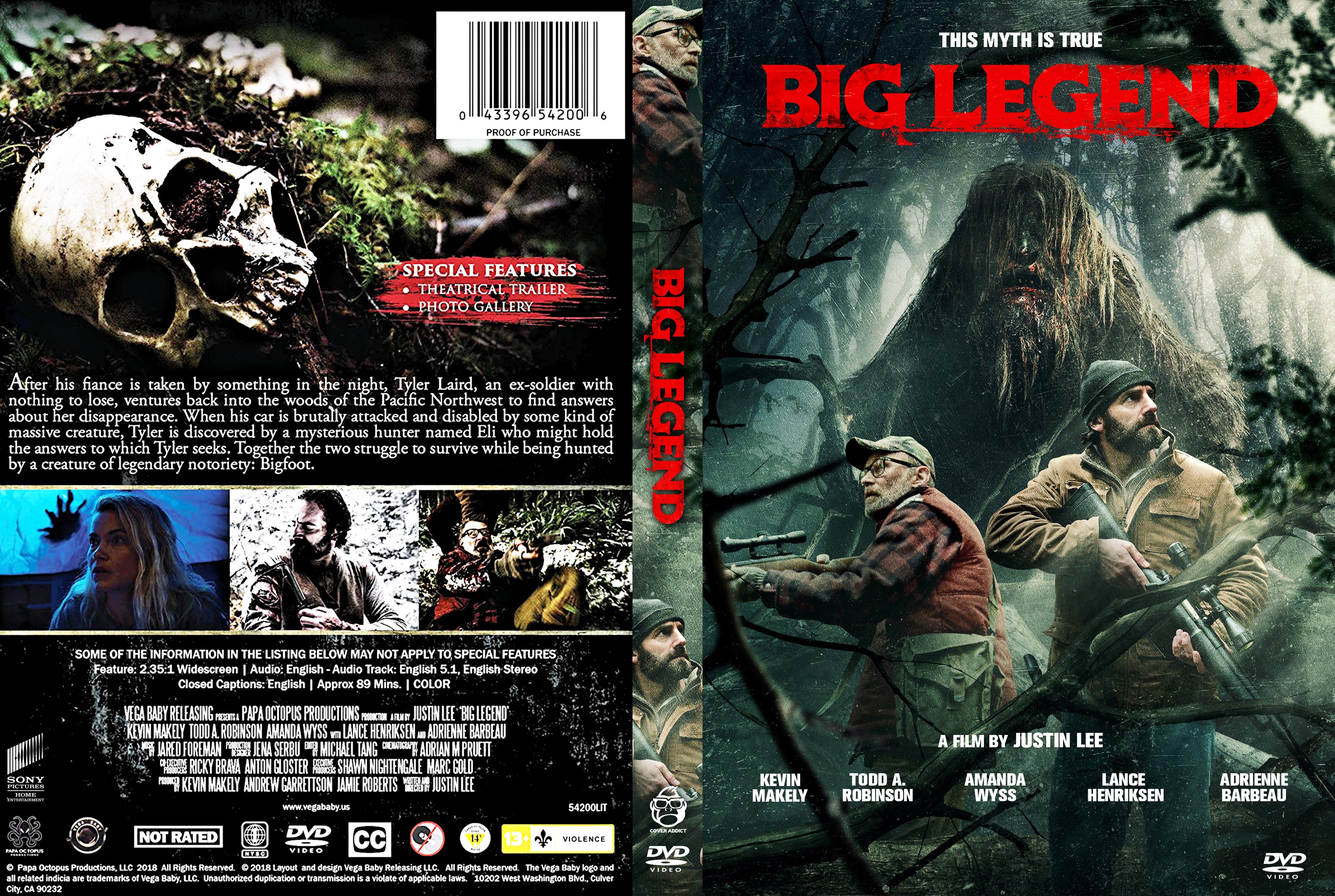 Big Legend DVD Cover - Cover Addict - DVD, Bluray Covers 