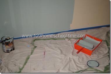 homeschool room makeover