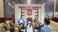 Wakil Wali Kota Terima Kujungan Silaturahmi Pengurus KNPI Tanjungbalai 