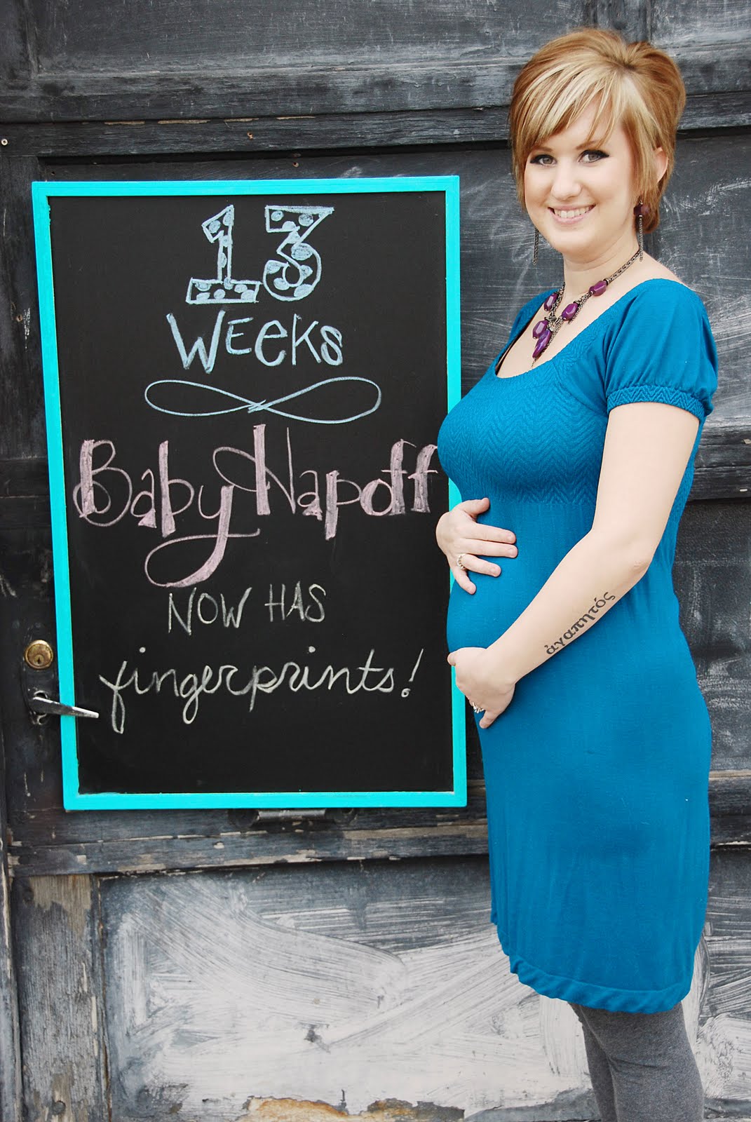A Bushel and a Peck: 13 weeks and funny happenings