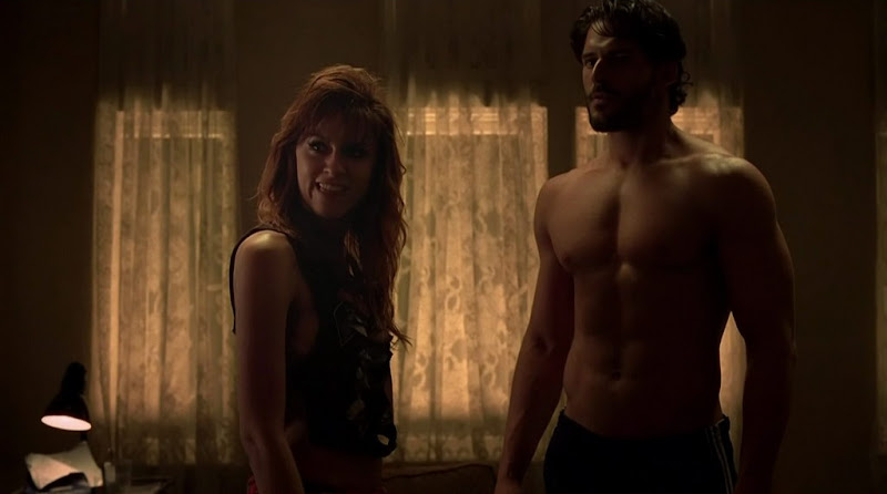 Joe Manganiello Shirtless on True Blood s3e05