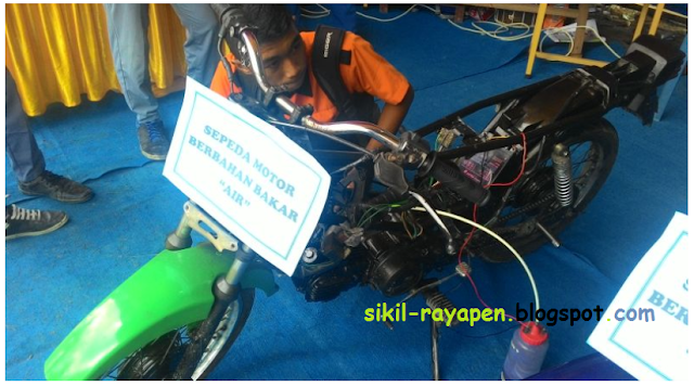 Motor bahan bakar air luarbiasa karya anak bangsa indonesia satu liter mampu tempuh 700 km