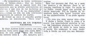 Crónica de Fernando Isaac Fernández en el diario Madrid sobre el III Torneo Nacional de Ajedrez de La Pobla de Lillet 1957 (4)