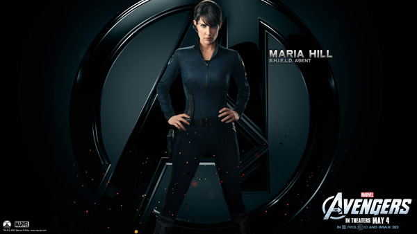 maria hill wallpaper