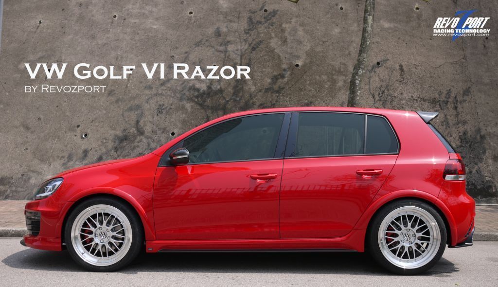Revozport has unveiled a new styling package for the Volkswagen Golf VI GTI