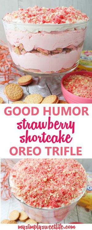 Good Humor Strawberry Shortcake Oreo Trifle