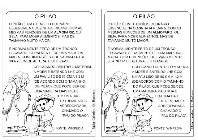 Texto Informativo Ilustrado O PILÃO