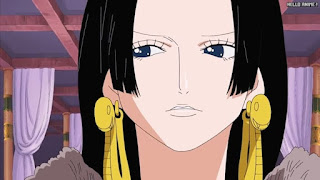 ワンピースアニメ 女ヶ島編 411話 蛇姫 ボア・ハンコック Boa Hancock アマゾン・リリー | ONE PIECE Episode 411