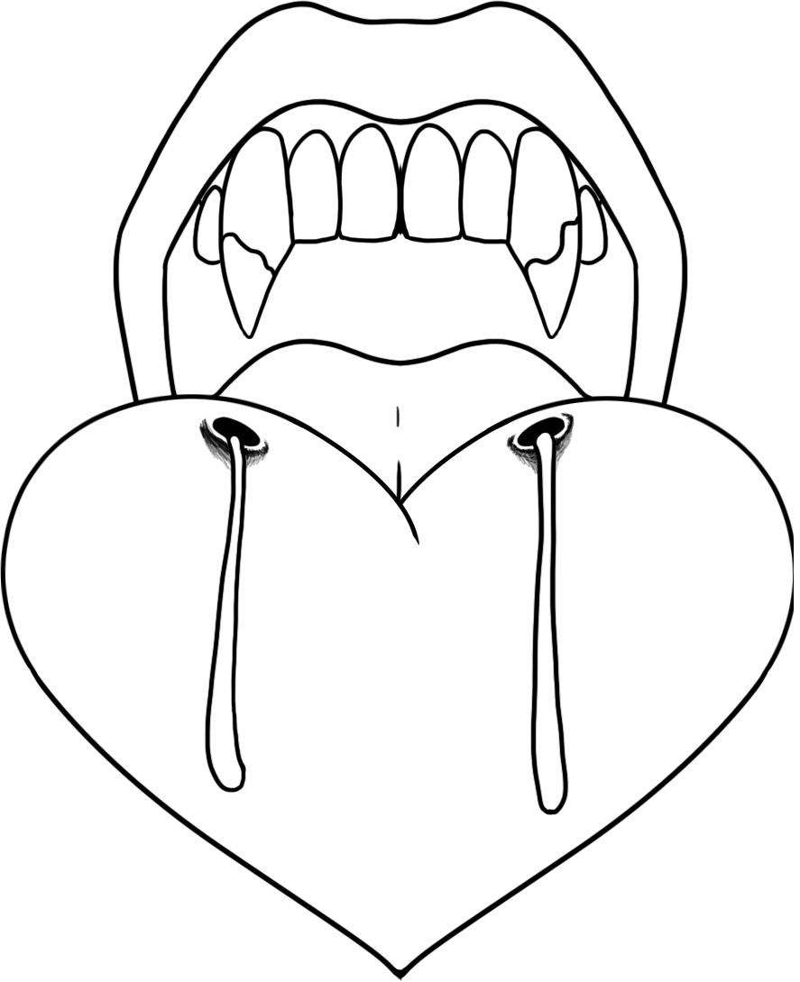 Free Vampire Coloring Pages To Print