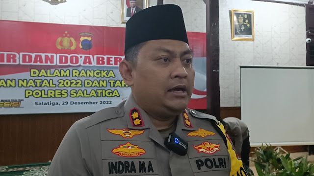 Kapolres Salatiga Minta Masyarakat Tidak  Konvoi Saat Malam Tahun Baru