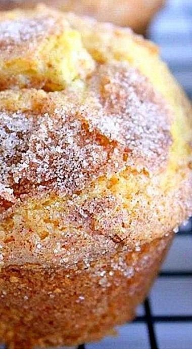 Amish Cinnamon Muffins (Quick Amish Friendship Bread Muffins)