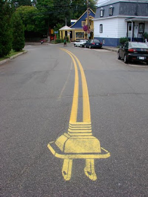 Road Art or Graffiti?