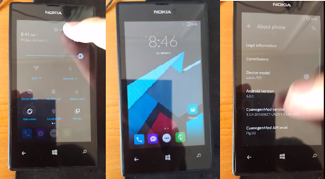 Developer Installs Android 6.0 Marshmallow on Lumia 525