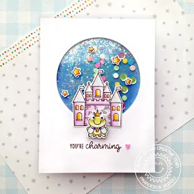 Sunny Studio Stamps: Enchanted Everyday Shaker Card by Franci Vignoli
