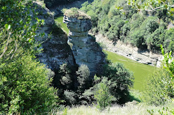 Roca esculpida en Sant  Martí de Sescorts. Cerca de Vic