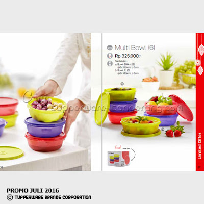 Multi Bowl 6 ~ Katalog Tupperware Promo Juni 2016