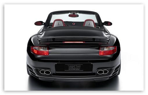 Black Porsche Car 2 wallpaper